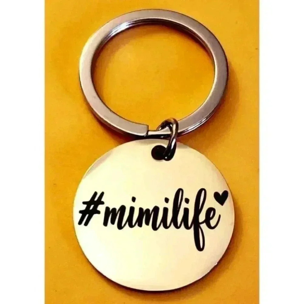 Mimi Life Stainless Steel Keychain